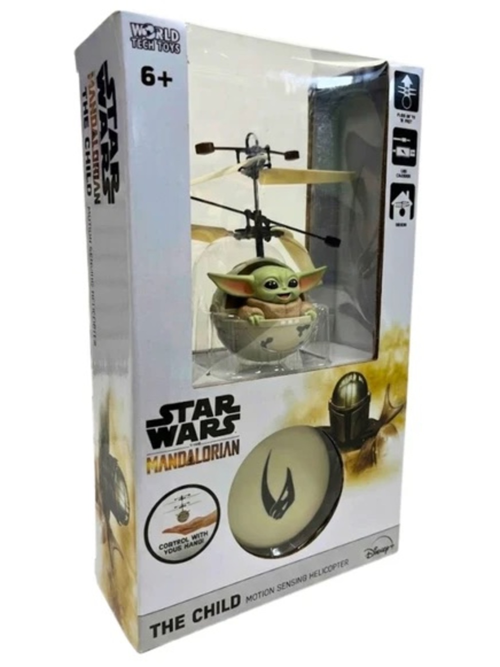 Star Wars The Child Floating Helicopter Toy - Green